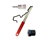 divuukyi Fahrräder Schwungradwender Kettenpeitsche Fahrrad Kettenpeitsche Werkzeug Ritzel Entferner Fahrradkassetten Lockring Removal Tool