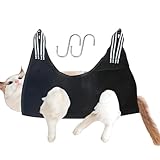 Hängematte für Hunde | Entspannung Pet Grooming Sling Helper - Entspannungshilfe für Haustiere, atmungsaktiv, für Katzen, verstellbare Hängematte für Haustiere zur Entspannung