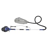 YUNRUX Trockenbauschleifer Elektrischer Deckenschleifer mit 255mm bis 90° neigbarer Schleifkopf Wandschleifer mit 6 Gang Geschwindigkeit Langhalsschleifer mit 4m Netzkabels Decken- und Wandschleifer