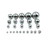 304 Edelstahl Vollkugel Durchmesser 0,4-30mm SUS Präzisionslagerstahl Kleine Pellet Schleudermurmeln Runde Glatte Gleitkugel(7.0mm (50PCS))