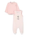 Sterntaler Baby - Mädchen Strampler-set Nicki Mabel Pajama Set, Rosa Mel., 62