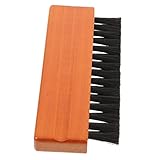 NUOBESTY Plattenreinigungsbürste Vinyl Bürste Für Aufzeichnung Reinigungsbürste Für Phonographen Schallplattenreiniger Reinigungsbürste Aufnehmen Aufzeichnen Rekordpinsel Massivholz