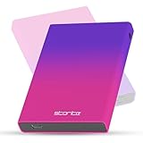 Storite Externe Festplatte 1 TB USB 3.0 – Tragbare Festplatte 2,5 Zoll, Plug & Play HDD mit LED-Anzeige, Kompatibel mit PS5, PC, Mac, Laptop, Spielekonsole – Mehrfarbiges Speicherlaufwerk