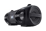 CD-Player Boombox Ghettoblaster mit Radio, CD, MP3, Bluetooth, USB, AUX UNIVERSUM BB 500-20