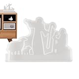 Silikonformen zum Basteln, Oster-Jesus, wiederverwendbar, Heimdekoration, Gips, Kerzen, Wachs, für Zement, Gips, Heimdekoration, Ostern, Fenster, Wohnzimmer, Tisch, Regal, Küche, Büro, Party