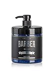 BARBER MARMARA Shaving Gel SILVER - Herren Rasiergel Transparent 1000ml - für eine präzise Rasur der Bartkonturen (SILVER)