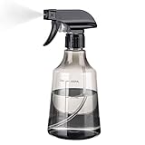 Jenshhch 500ml Leerflaschen Mit 360° Verstellbarer Düse PP PET Sprühflasche Für Pflanzen Haare Reinigung Haushalt (B)