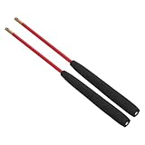 Gogogmee Diabolo Stick mit Rutschfestem Griff Solide Glasfaserstäbe mit Kupferkopf Langlebig und Formstabil Ergonomisch für Komfortables Jonglieren Geeignet für Profi Freizeitgebrauch