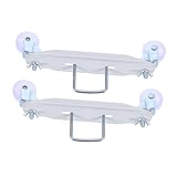 Alipis 1Paar Heizungsrollen mit Schwenk Castern für Einfache für Kühlerheizungen Robuste Konstruktion Einfache Installation und Sicher