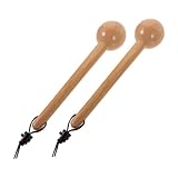 ABOOFAN 2 Stück Teiliges Baseballhandschuh Hammer Holz Langer Griff für Einfache Handhabung zum Formen und Einbrechen von Baseball Softballhandschuhen Ergonomisch und Tragbar