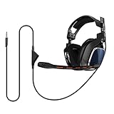 Jeffergarden 2 M Langes Gaming-Headset-Audiokabel, Geflochtenes Nylon, Lautstärkeregler, Klarer Stereo-Sound für Benutzer von Astro A10 A30 A40 A50