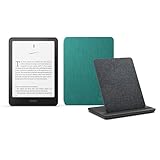 Kindle Paperwhite Signature Edition (2024 Release) mit 32 GB ohne Werbung, eine Amazon-Stoffhülle und eine kabellose Ladestation Made for Amazon