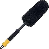 Meguiar's Supreme Wheel Brush - Felgenbürste Auto - Felgenreiniger Alufelgen - Sanfte + effektive Bürste für alle Felgentypen und Felgenoberflächen - Größe: Large 47x10cm