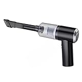 Greensen Handheld-Staubsauger, Kabellos 9000PA Leistungsstarke Saugkraft USB Wiederaufladbar Mini-Staubsauger Tragbar mit Waschbarem Filter für Tierhaare Staub Auto Haus Reinigung