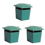 Schneckenkorn Regenfest Schneckenfalle 3er Set Schneckenfalle Starter-Set Falle Saubere und Hocheffiziente Schneckenbekämpfung Schneckenfalle Starter-Set Falle Garten