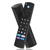 Ersatz-Sprachfernbedienung für AMZ Fir-e TV Stick (4k, 2. Gen, 3. Gen, Life), für AMZ F-ire TV Cube (1. Gen, 2. Gen, 3. Gen), AMZ Smart TVs/Insignia/Pioneer (4 gen)