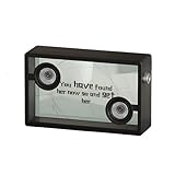 Schwebender Lautsprecher mit Bluetooth, Liedtext-Display, Meditationsszenen, Stereo-Sound, transparentes Design für Partys, Zuhause, Bürogeschenk