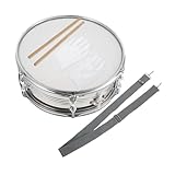 UPKOCH Snaredrum Dual Militärtrommel mit Verstellbarer Feder Schlaginstrument für Erwachsene Sticks für Marschkapellen und Bühnenauftritte