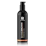 BYROKKO Shine Brown Bräunungsbeschleuniger-Öl (150 ml), Bräunungsöl für Solarium & Sonne, Solarium Bräunungsbeschleuniger mit Kokos, Walnuss & Haselnussöl, Schneller Bronzer für langanhaltende Bräune