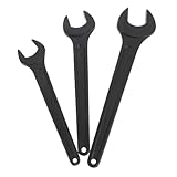 Operitacx 3 Teiliger Maulschlüssel Ratschenschlüssel Drehmomentwerkzeug Einmaulschlüssel Verstellbarer Schraubenschlüssel Winkelmaulschlüssel Einkopf Maulschlüssel