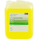 Hygiene Vos Geschirrspülmittel Zitro 10 Liter. Umweltfreundlich mit hoher Fettlösekraft. Perfektes Geschirrspülmittel flüssig für Gastronomie, Industrie und Haushalt - Zitro spülmittel 10L