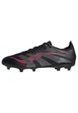 adidas Unisex Predator League Firm Multi Ground Football Boots Fußballschuhe, Core Black/Grey Four/Lucid Red, 46 EU