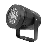 Uikdjgu Weihnachts-LED-Projektorlicht 16 Muster Rotierende Weihnachtsmuster USB 5V Strom Bühnenlicht für Weihnachtsurlaubskarnevalgarten