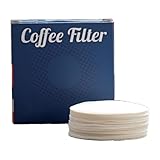 100 Pcs Espresso Maschine Pulver Schüssel Filterpapier Kaffeemaschine Ersatzpapiere Professionelles Werkzeug