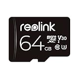 Reolink 128GB microSDXC Speicherkarte, Klasse 10 A2 U3 TF Speicherkarte, kompatibel mit Reolink Überwachungskamera