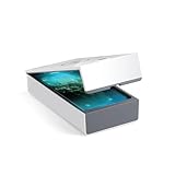 Technaxx UV Desinfektion-Box TX-148 - Desinfektion für Handy`s & Gegenstände, 99,9% Sterilisationseffizienz, Aromaölkammer, Keime, Kabelloses Laden 5W für alle Handys