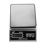 VALICLUD Digitale Küchenwaage aus Edelstahl 3 kg mit 01g Präzision Multifunktionale Lebensmittelwaage zum Backen und Kochen für Haushalt und Küche