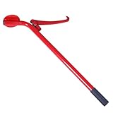 Duroecsain Reifenwechselwerkzeug, Reifenwechselwerkzeug, schnelle Reparatur, Werkzeug aus Edelstahl, Autoreifenentferner, langer Griff für