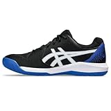 ASICS Herren Gel-Dedicate 8 Clay Sneaker, Black/Tuna Blue, 43.5 EU