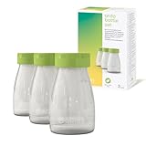 Ardo Bottle Set – Muttermilchflaschen Set 3 Stück - Auslaufsichere Babyflaschen für abgepumpte Milch – BPA-frei, 150ml - Flaschenset mit 3 Aufbewahrungsflaschen - für Ardo Milchpumpen