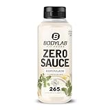 Bodylab24 Zero Sauce Remoulade 265ml, kalorienarm, nur 3-9 kcal je 15g Portion, fett- und zuckerreduziert, perfekt zum Verfeinern von Gerichten, als Sauce oder Dressing, ideal für jede Diät