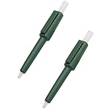 DALAETUS 2 Stück Zeckenschlinge Set, Leichtigkeit Zeckenzange für Hund, Katzen, Pferde, Zeckenlasso für Entfernen Sie Nymphien und Ausgewachsene Zecken (Grüner)