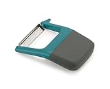 Joseph Joseph Duo Julienne-Schäler mit einfachem Griff, Gemüseschäler und Kartoffelentferner, Dark Opal