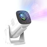 Philips, Neopix 250, Heimkino-Beamer, Full HD 1920 x 1080p, 180 Grad drehbar, Google TV, Spiegelmodus, WLAN 6, Stereoklang 2 x 3 Watt, Weiß