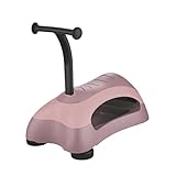 GLOBBER WALK N' ROLL 2in1 ECO – Lauflernwagen & Rutschauto, EVA-Rollen, nachhaltiger Kunststoff mit Strohfasern, 2in1 umbaubar, Beere