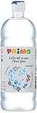PRIMO – Transparenter Kleber auf Wasserbasis 1 kg mit Fixier- und Benetzungsspenderkappe, Schreibwaren- und Schulmaterial, Zum Kleben und Polieren, Kreative Arbeiten für Kinder ab 3 Jahren