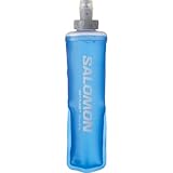 Salomon Soft Flask 250ml/8oz 28 Unisex Soft-Trinkflasche, Komfort, Ventil mit hoher Durchflussrate, Einfach zu handhaben, Blau