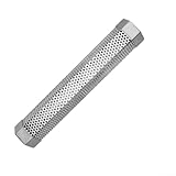 HpLive 30cm Räucherrohr Edelstahl Grillspänerohr Box für BBQ Grill Räucherspäne Holzpellets mit Belüftungslöchern(geräuchertes Rohr)
