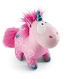 NICI Kuscheltier Einhorn Midnight Floral 22 cm – Stofftier aus weichem Plüsch zum Kuscheln und Spielen, Plüschtier für Kinder & Erwachsene, 49106, tolle Geschenkidee, pink, 22cm