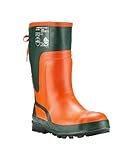 Euro PM Lumberjack III Neo Schnittschutz-Gummistiefel Grün/Orange Gr. 39