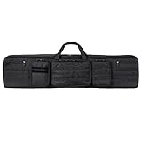 DÖRR Doppel-Gewehrtasche ProTac 129x30x12cm, für 2 Langwaffen mit montiertem Schalldämpfer, Gewehrrucksack, Abschließbar, Waffentasche, Airsofttasche, Waffenfutteral, Jagd & Schießsport, Waffenkoffer