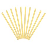 Angoily 10 Stück Teiliges Heißklebesticks Transparent Stark Haftender Auto Karosserie Dent Repair Klebestift Einfache Anwendung ohne Lackschäden Unsichtbare Reparatur für Beulen und