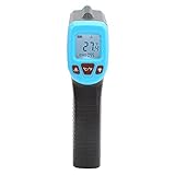 Alvinlite Infrarot-Thermometer, Digitales IR-Laser-Thermometer Mit LCD-Display, Industrielle Temperaturpistole -50 ℃ Bis 600 ℃ Für Die Kochindustrie, Nicht Für Menschen(Blau)