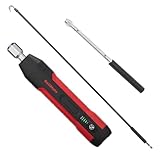 Elektrische Markisenkurbel, kabellos, einziehbar, motorisiertes Rollwerkzeug mit 4-Gang-Steuerung und Typ-C-Schnellladung, kompatibel mit Terrassen-Jalousien, Pergola-Jalousien