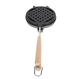 Riuulity Antihaftbeschichtete Doppelseitige Waffeleisen-Pfanne, Effizientes Kochen für den Heimgebrauch, 36 X 14 Cm, für Familien-Frühstückspfanne, Aluminiumlegierung