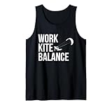 Work Kite Balance Kitesurf Kite-Surfer Boarding Kitesurfing Tank Top